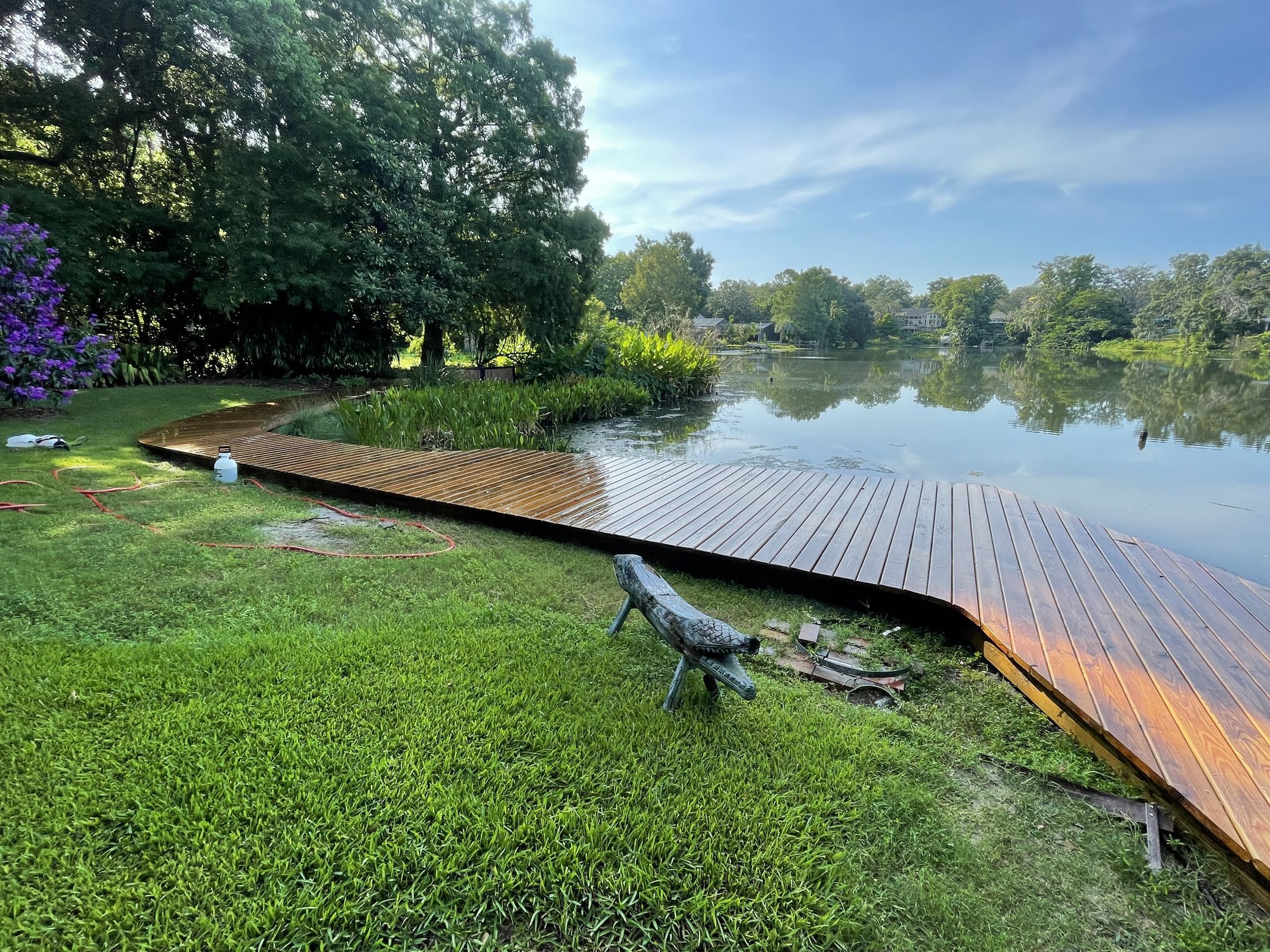 How to Strip a Dock