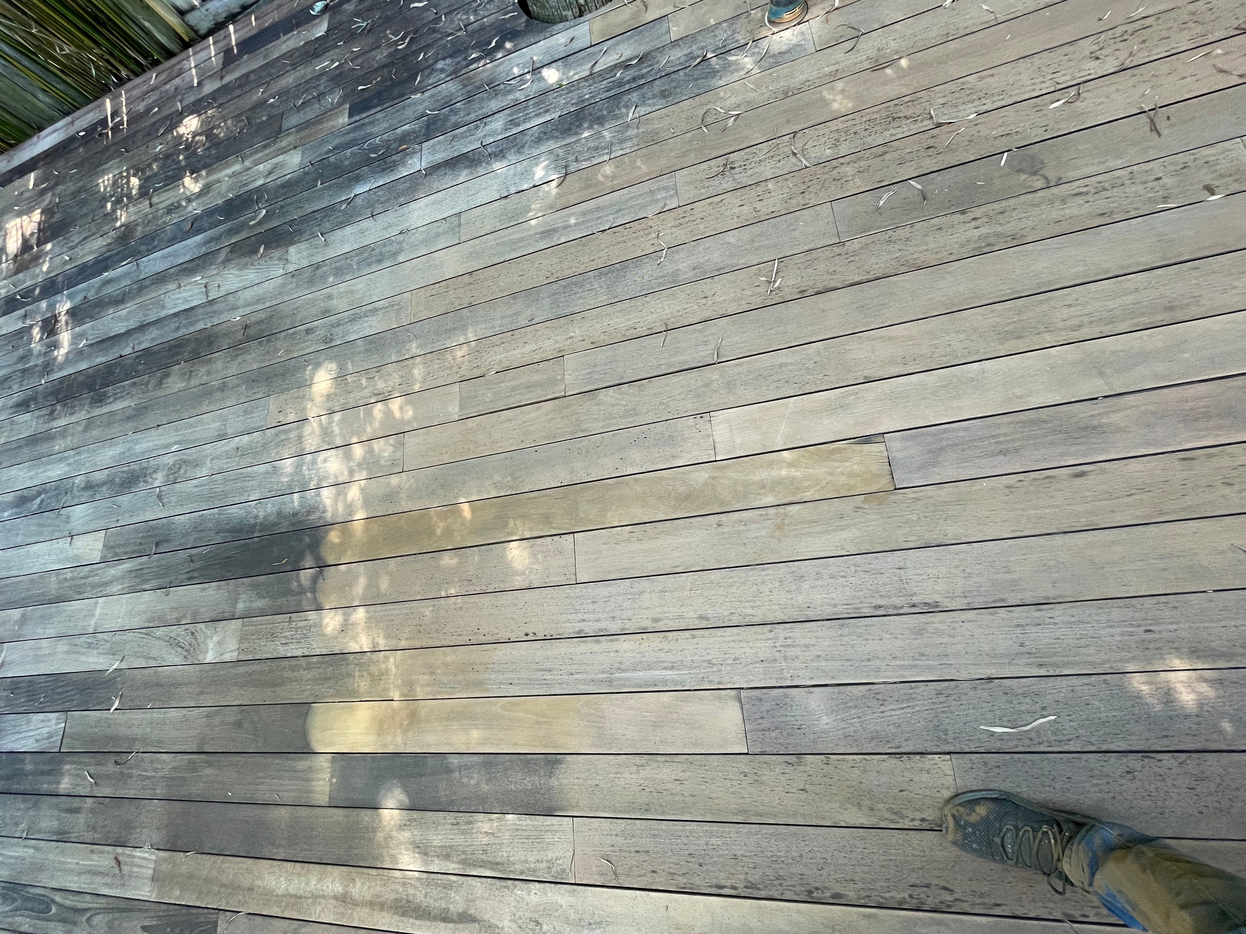 How to strip a deck