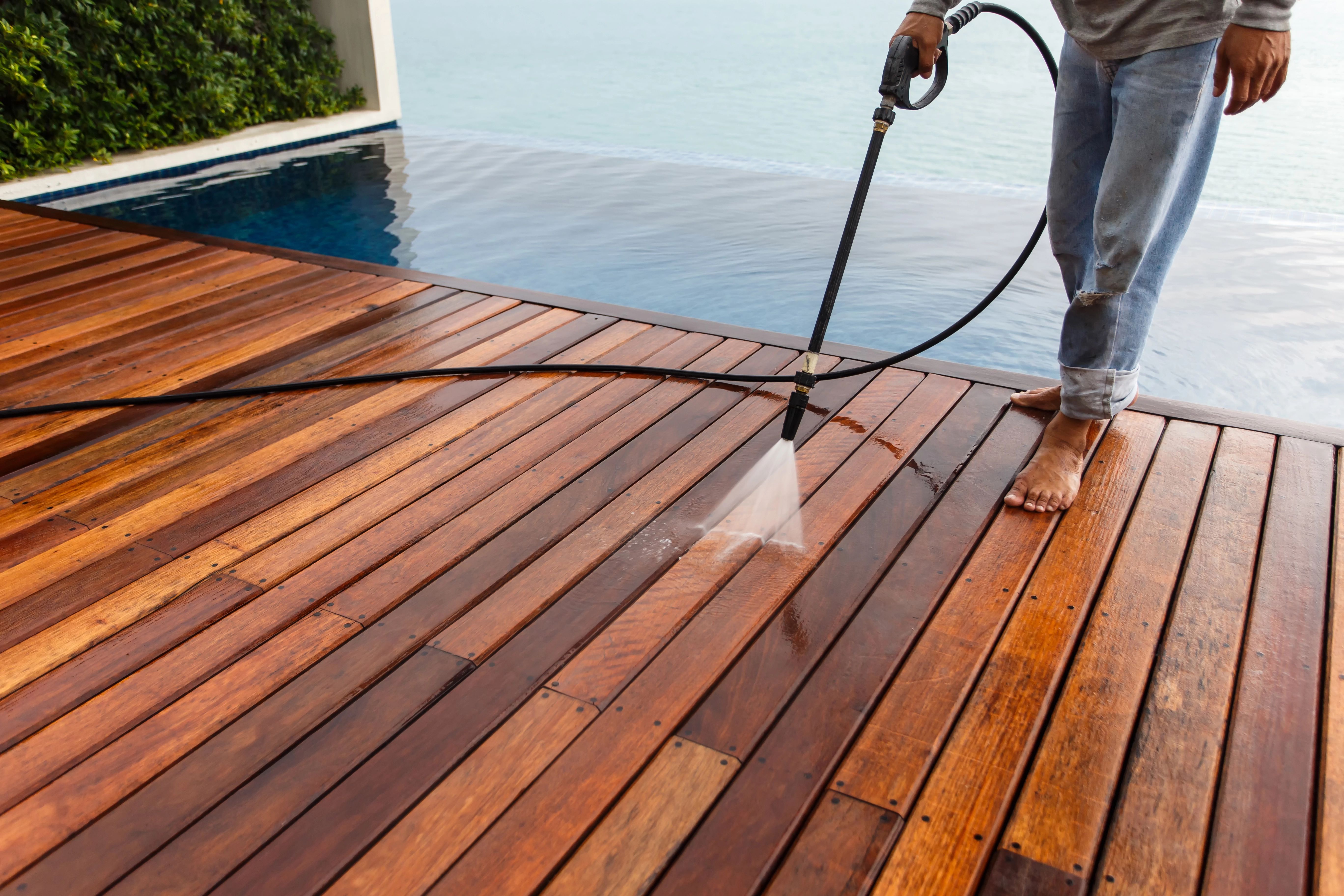 How To Pressure Wash Your Dock?